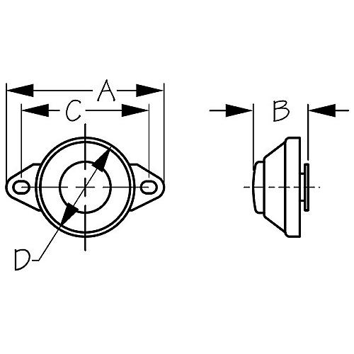 Horn Button - 420429-1 - 354-4204291F1