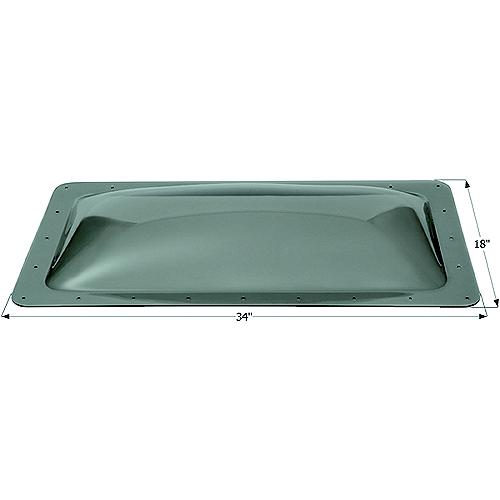Icon 12117 Sl1430 Standard Rv Skylight, Smoke - 12117 - 398-12117F1