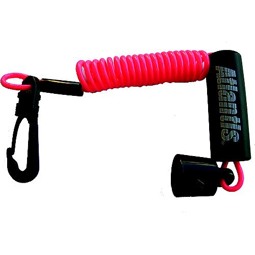 Atlantis A7453Des Dess Compatible Lanyard - Bombardier, Seadoo, Skidoo, Red - A7453Des - 419-A7453Desf1
