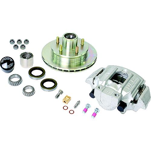Ufp Zinc+ Hub, Stainless Ventilated Rotor And Aluminum Caliper Kit - K71-807-05 - 445-K7180705F1