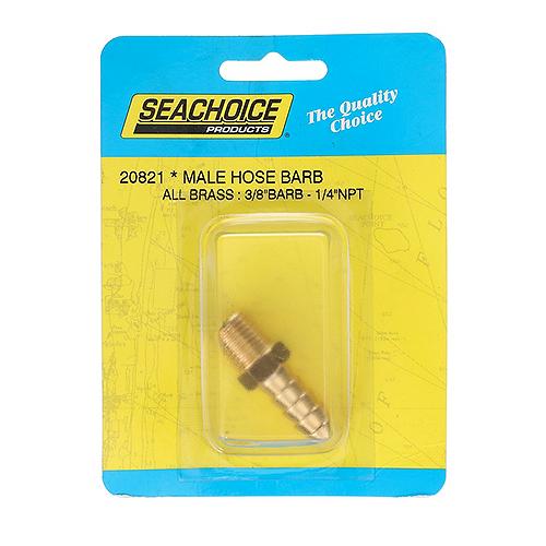 Seachoice Brass Male Hose Barb - 50-20821 - 50-20821F1