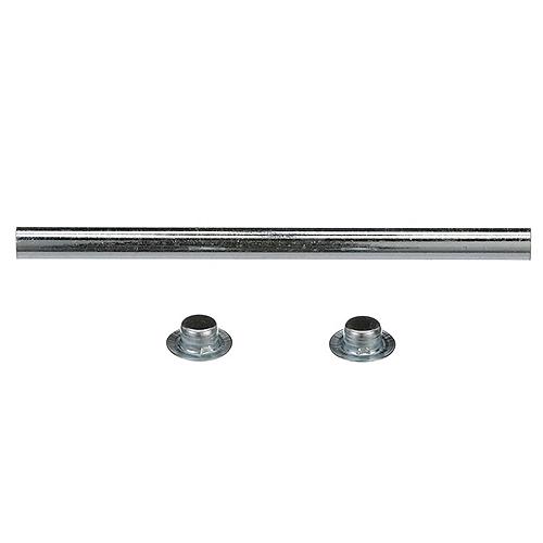 Seachoice Zinc Plated Steel Roller Shaft Includes 2 Pal Nuts - 55771 - 50-55771F1