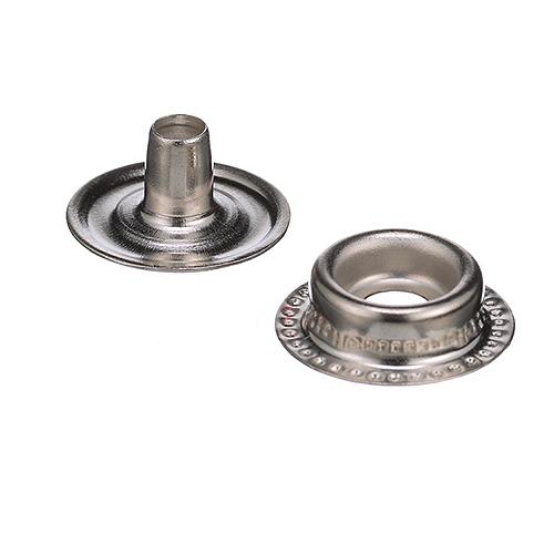 Seachoice Button Stud W/ Barrel And Eyelet, 1/4 In. Barrel, 3/8 In. Eyelet, 65 Sets - Rp-Bp7249Sc - 50-59396F1