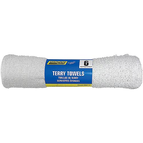 Seachoice 90010 Terry Towels, 6-Pk. Roll - T-90010-Sc - 50-90010F1