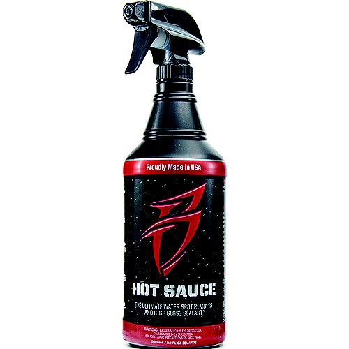 Boat Bling Hot Sauce Ultimate Hard Water Spot Remover With High Gloss Wax Sealant, Gallon - Hs-0128 - 561-Hs0128F1