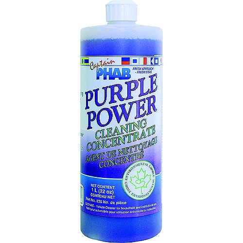 Captain Phab 236 Purple Power Multi-Purpose Cleaning Concentrate, 4L, 4/Case - 236 - 583-236F1