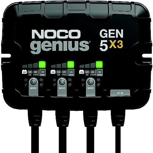 Noco Gen5X3 On-Board Battery Charger, 3 Banks - Gen5X3 - 589-Gen5X3F1