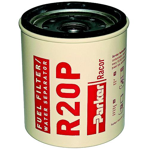 Racor Replacement Element For Diesel Gas Spin-On Fuel/Water Separators - R20P - 62-R20Pf1