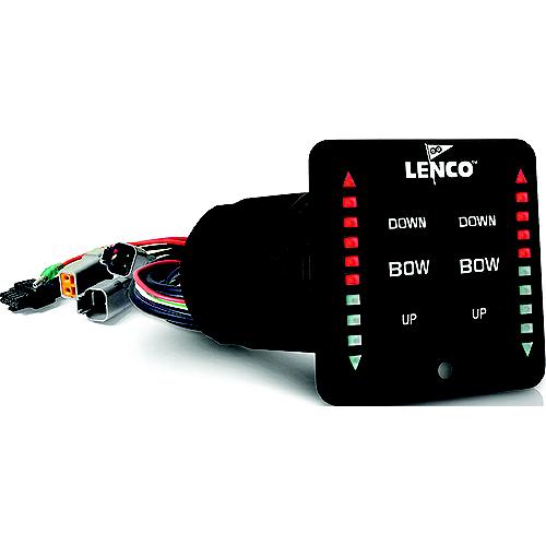 Lenco Led Indicator All-In-One Integrated Tactile Switch Kit For Dual Actuator Systems - 15171-001 - 622-15171001F1