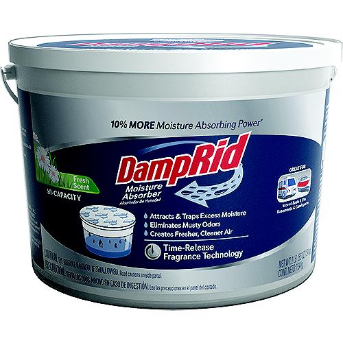 Damprid Fg50Ffesb High Capacity Moisture Absorber, 2 Lb Tub, Up To 1,000 Sq Ft, Fragrance Free - Fg50Ffesb - 689-Fg50Ffesbf1