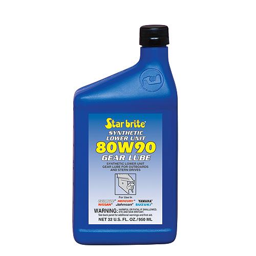 Synthetic Blend 80W90 Lower Unit Gear Lube, 1 Gal. - 027200N - 74-27200F1