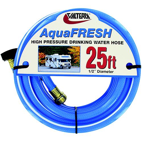 Valterra W018300 Blue Aquafresh High Pressure Rv Drinking Water Hose, 1/2