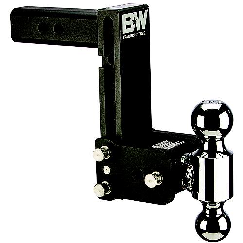 B&W Ts10040B Trailer Hitches Tow & Stow Dual Ball Receiver Hitch | Fits Standard 2