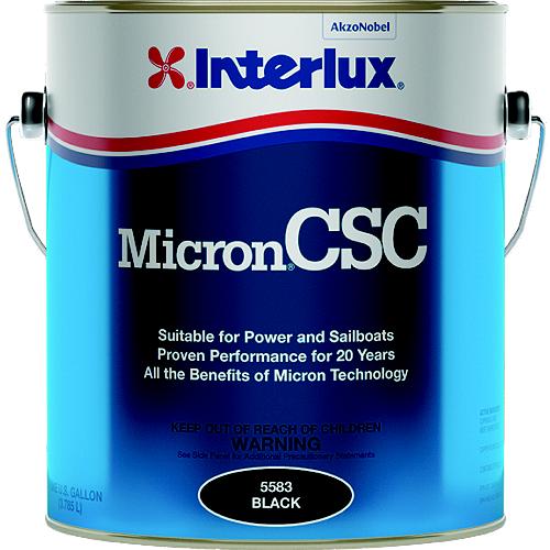 Interlux 5583G Micron® Csc Bottom Paint, Black Gal., 2/Case - Y5583/1 - 94-5583Gf1