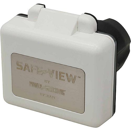 Hughes Sv50Apiw Safeview Smart Rv Power Inlet, 50A. White - Sv50Api-W - 977-Sv50Apiwf1