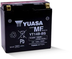Yuasa Yuam624B4 Maintenance Free Battery - Fresh Pack - Yuam624B4 - 494-Yt14Bbsf1