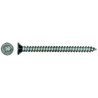 10X112F12Sm Stainless Sheet Metal Screws, Flat Head, #10 X 1-1/2