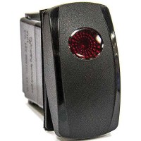 Illuminated Weather Resistant Contura® V Rocker Switch - Rk19320 - 11-Rk19320F1