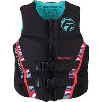 Full Throttle 14250010581022 Women'S Adult Rapid Dry Flex Back Life Jacket, Xsmall, Pink - 14250010581022 - 116-14250010581022F1