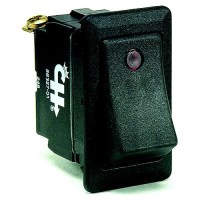 Cole Hersee 5632701Bp Weather Resistant Rocker Switch W/Dependent Pilot Lights, On/Off, Spst - 56327-01-Bp - 12-5632701Bpf1