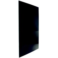 Norcold 618152 Black Refrigerator Door Panel, Lower - 618152 - 121-618152F1