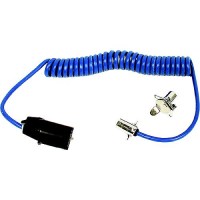 Blue Ox Bx88254 7 To 4 Wire Adapter Coiled Rv Electrical Cable - Bx88254 - 123-Bx88254F1