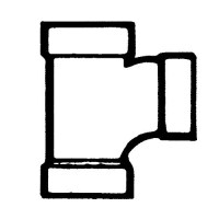 Sanitary Tee 1 1/2In Abs Bell Rv Rvx - 632151 - 135-632151F1