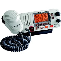 Cobra Mr F77 Fixed Mount Class D Vhf Radio With Built-In Gps Receiver (Includes Flush Mount And Fixed Mount Kits), White - Mr F77W Gps - 143-Mrf77Wgpsf1
