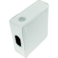 Deluxe Pontoon Furniture, Left Arm Rest, White - 8Wd110-204 - 144-8Wd110204F1