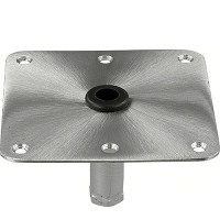 Wise 8Wd30002 Ss Threaded Kingpin Base Plate, 7