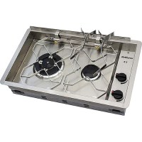 Dickinson Two Burner Propane Drop In Cook Top - 00-2Bp - 163-002Bpf1