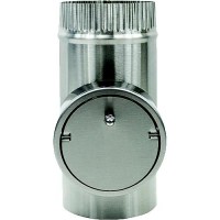 Dickinson Short Pipe With Barometric Damper, 3