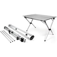 Camco 51892 Aluminum Roll-Up Table With Carrying Bag - 51892 - 17-51892F1