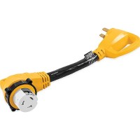 Camco 55562 90° Powergrip Locking Adapter, 18