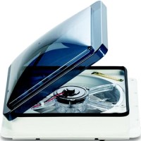 Fan-Tastic Vent 803351, Colonial White Garnish W/Smoke Dome - 9108870060 - 186-9108870060F1