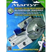 Martyr Aluminum Anode Kit For Mercury F30-F40-F60Hp Engines - Cmm3060Kita - 194-Cmm3060Kitaf1