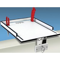 Magma Black And White Econo Mate Bait And Filet Table With Knife And Pliers Slots - T10-311B - 214-T10311Bf1