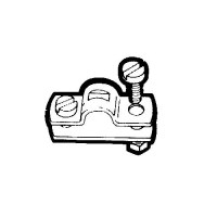 Uflex L14 Cable Clamp C2 8 & 0 Cables - L14 - 216-L14F1