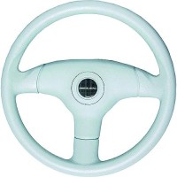 Uflex V60W Antigua Steering Wheel, White - V60W - 216-Ultv60Wf1