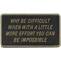 Why Be Difficult When With A - Fp050 - 22-Fp050F1