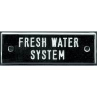 Fresh Water Identi-Plate, 5 Pack - Ip052 - 22-Ip052F1