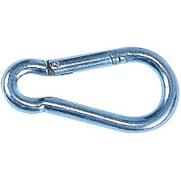 Zinc Plated Steel Utility Snap Hooks, 2-1/2