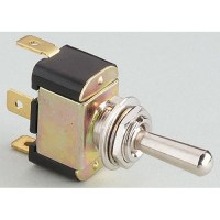 Attwood Toggle On/Off/On Switch, Metal Handle - 14255-3 - 23-142553F1