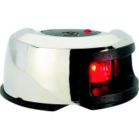 Attwood Lightarmor Led Deck Mount Side Light, Black, Stainless Side - Nv2012Ssr-7 - 23-Nv2012Ssr7F1