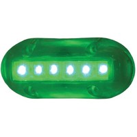 T-H Marine High Intensity Led Underwater Lights, 6 Green Leds - Led51868Dp - 232-Led51868Dpf1