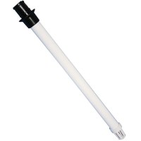 T-H Marine Push In Overflow Drain Tube Straight Fits All T-H 1-1/8
