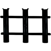 Polyethylene 3-Rod Rack, White - P03-063W - 236-P03063Wf1