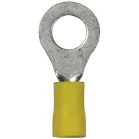 Battery Doctor Yellow Vinyl Insulated Ring Terminal, 10-12 Awg, 25/Pk. - 80359 - 240-80359F1