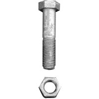 Tie Down Engineering Dock Hardware - Galvanized Hex Head Bolt Set 3/4