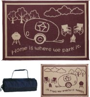 Ming'S Mark Reversible Mat, Brown/Beige, Rv Home, 8' X 11' - Rh8117 - 672-Rh8117F1